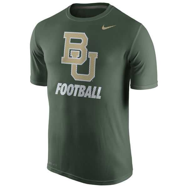 Baylor Bears Nike 2015 Sideline Dri-FIT Legend Logo WEM T-Shirt - Green,We sell and wholesale Baylor Bears Nike 2015 Sideline Dri-FIT Legend Logo WEM T-Shirt - Green on line form chian!